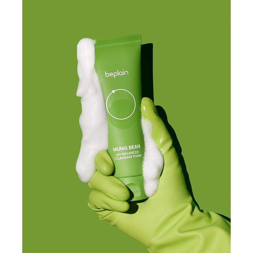 Beplain Espuma De Limpeza Balanceada Com Ph De Feijão Mungo 160ml/80ml/40ml