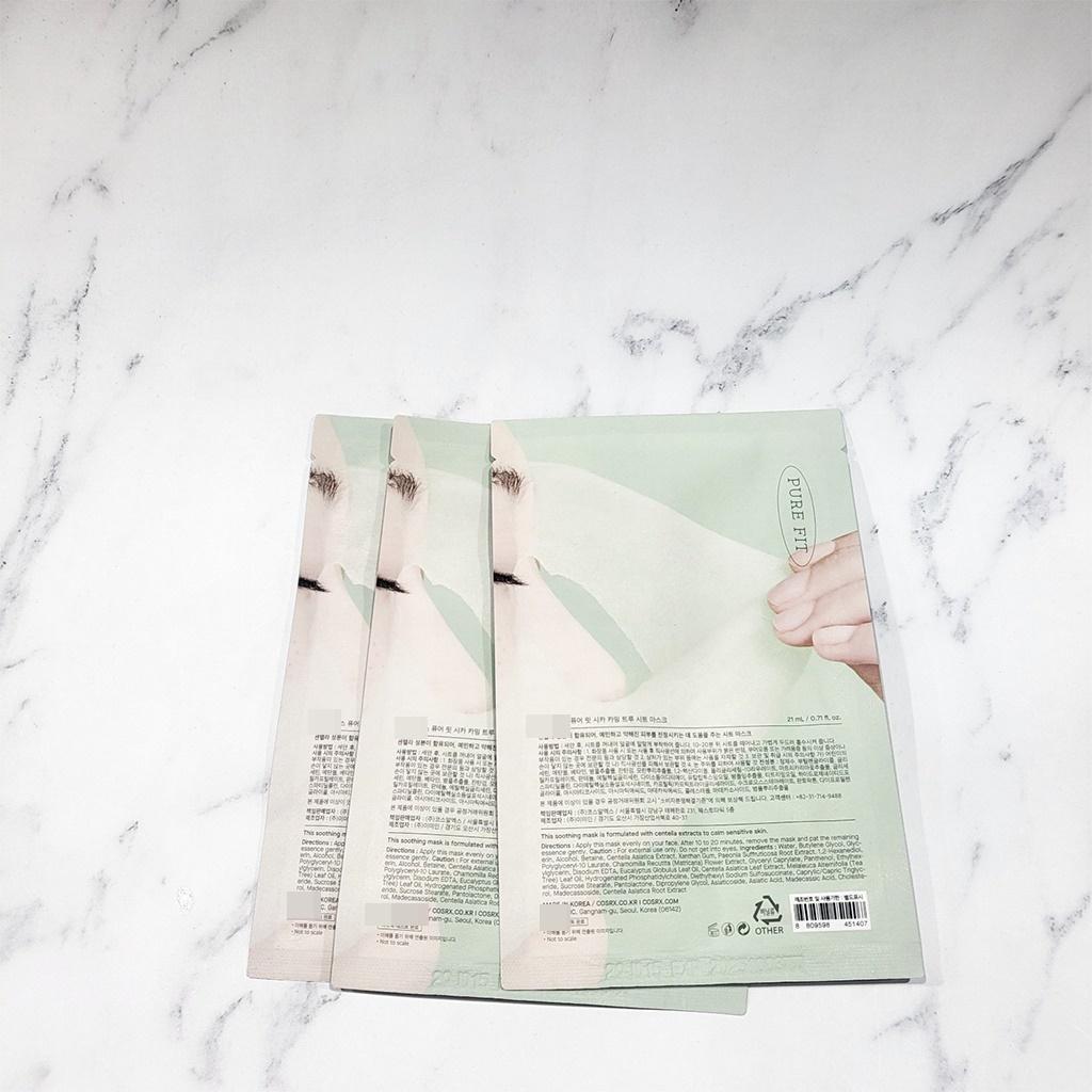 Cosrx Pure Fit Cica Calming True Sheet Mask 1ea 21ml