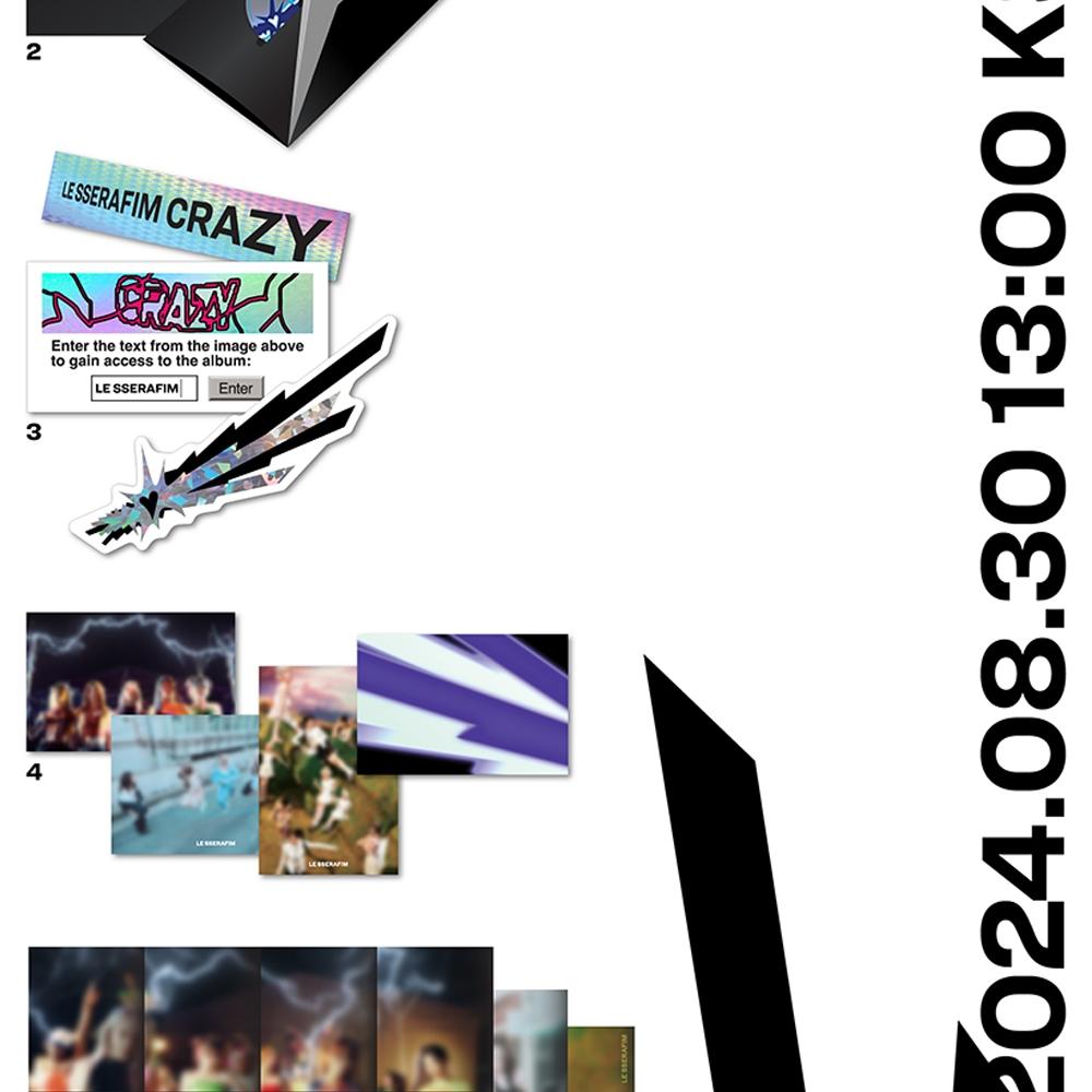 Le Sserafim - 4th Mini Album [ Crazy ]