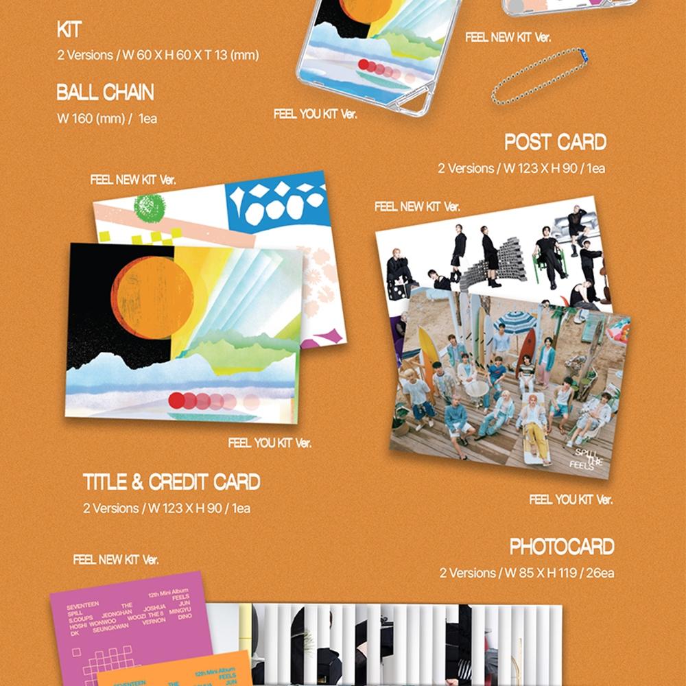 Seventeen - 12th Mini Album [ Spill The Feels ]_kit Ver