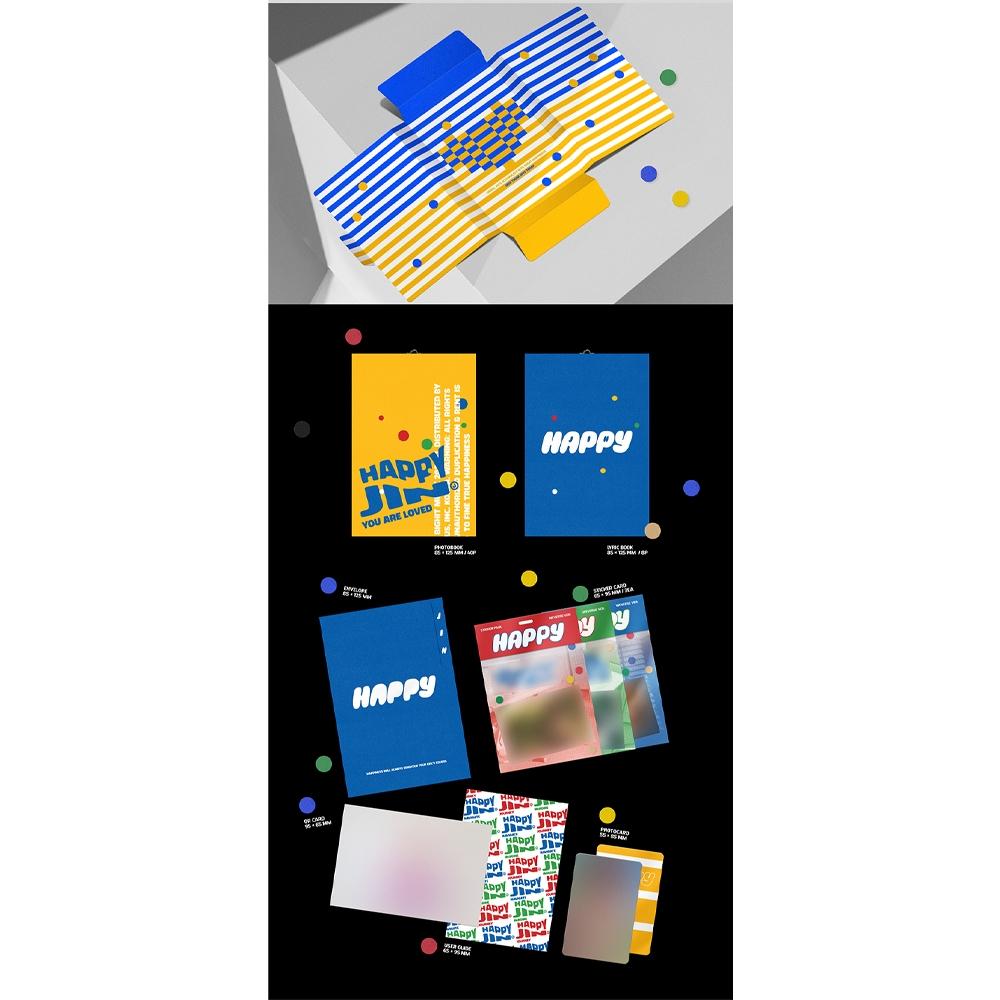 Bts Jin - 1st Solo Album [ Happy ]_weverse Album Ver
