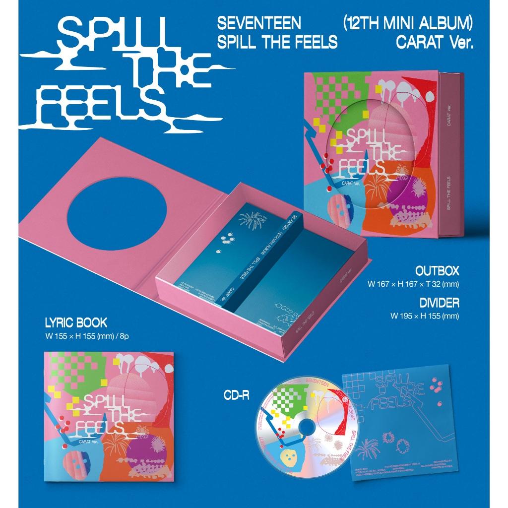 Seventeen 12th Mini Album Spill The Feels