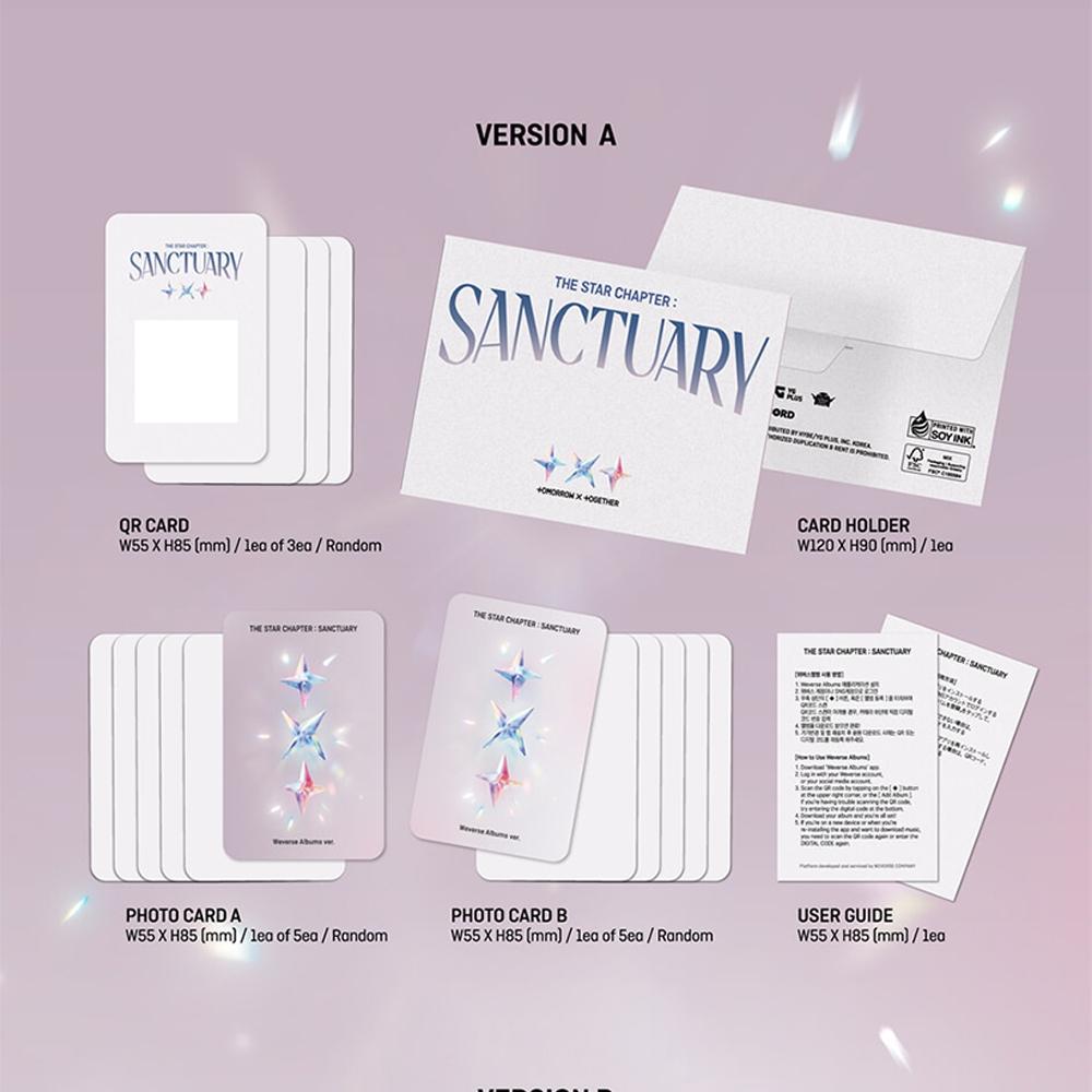 Tomorrow X Together (txt) - The Star Chapter Sanctuary_weverse Album Ver