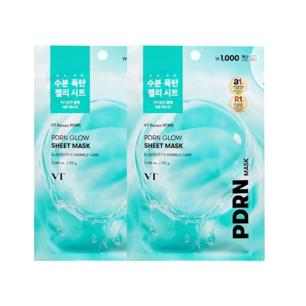Vt Pdrn Glowing Sheet Mask 1 Sheet 25 G