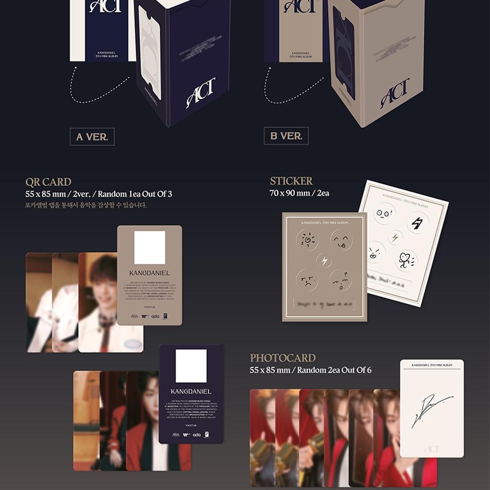Kang Daniel - 5th Mini Album [ Act ]_poca Album Ver
