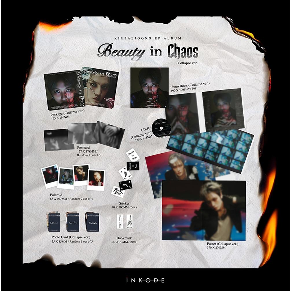 Kim Jae Joong - Ep Album [ Beauty In Chaos ]_photobook Ver