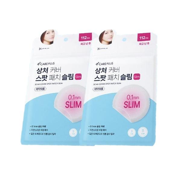 Care PLUS Wound Cover Spot Patch Slim 112 Sheets