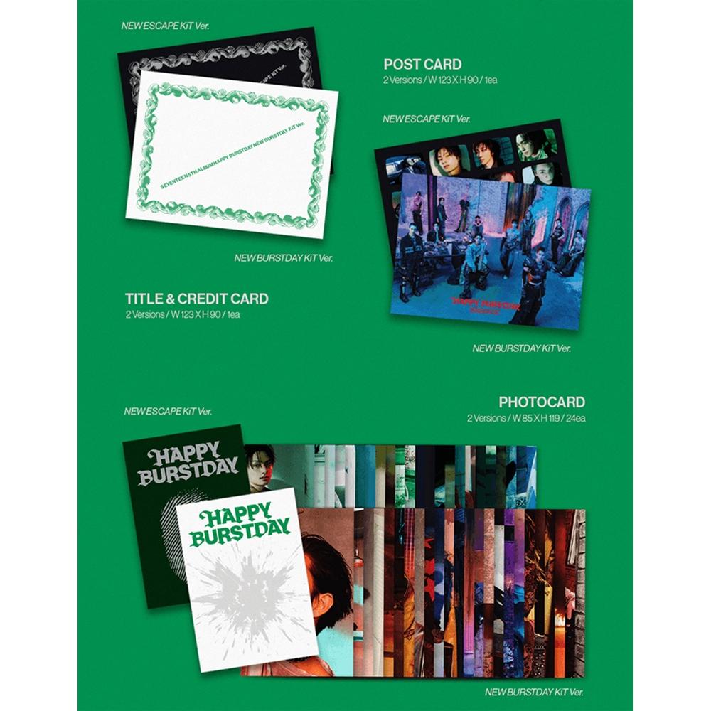 Seventeen - 5th Album [ Happy Burstday ]_kit Ver