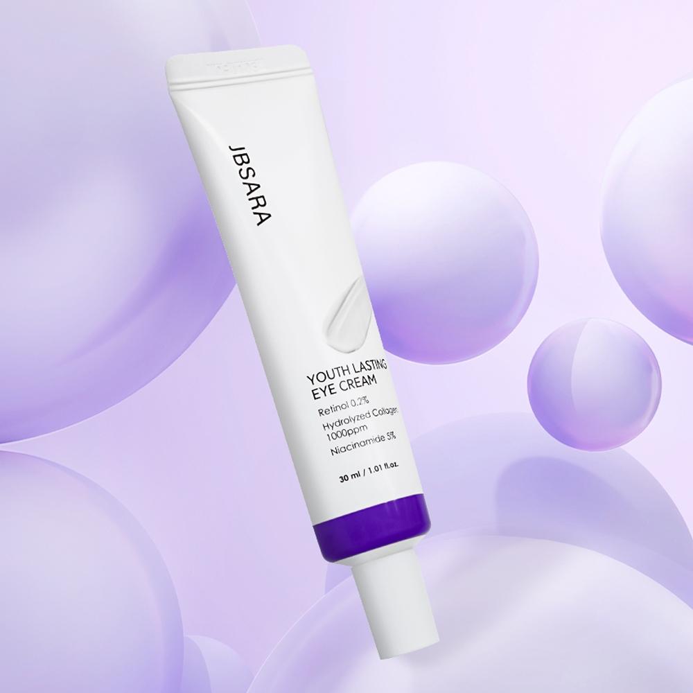 Jbsara Youth Lasting Eye Cream 30ml(retinol 0.2 + Niacinamide 5 + Collagen 1000ppm)