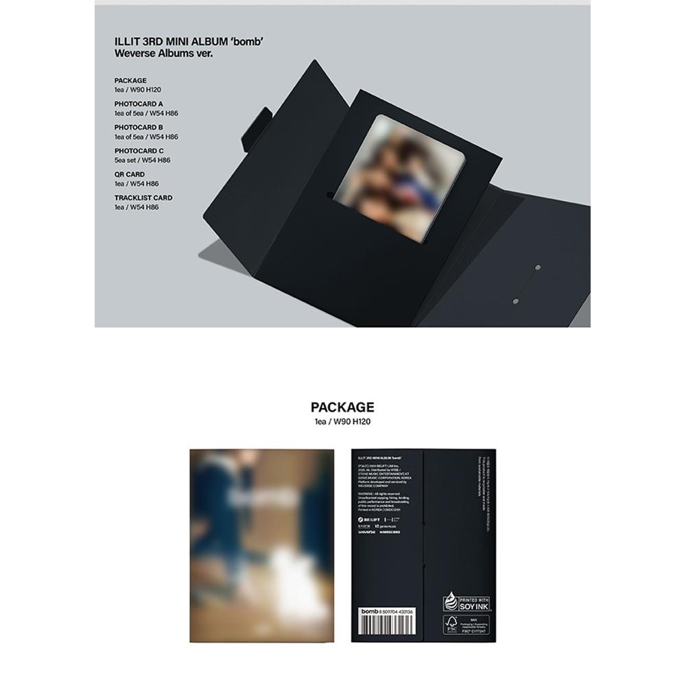 Illit - 3rd Mini Album [ Bomb ]_weverse Album Ver