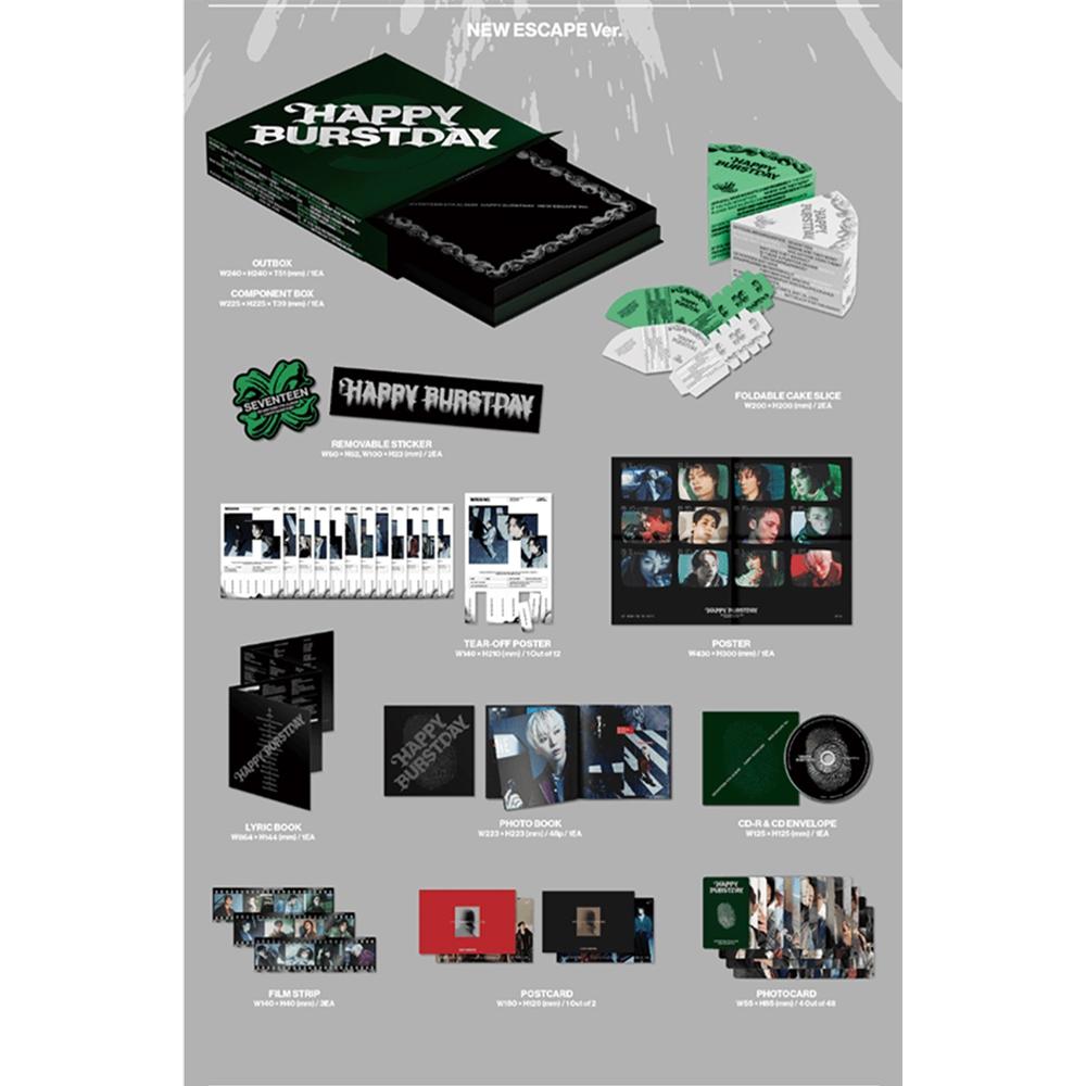 Seventeen - 5th Album [ Happy Burstday ]