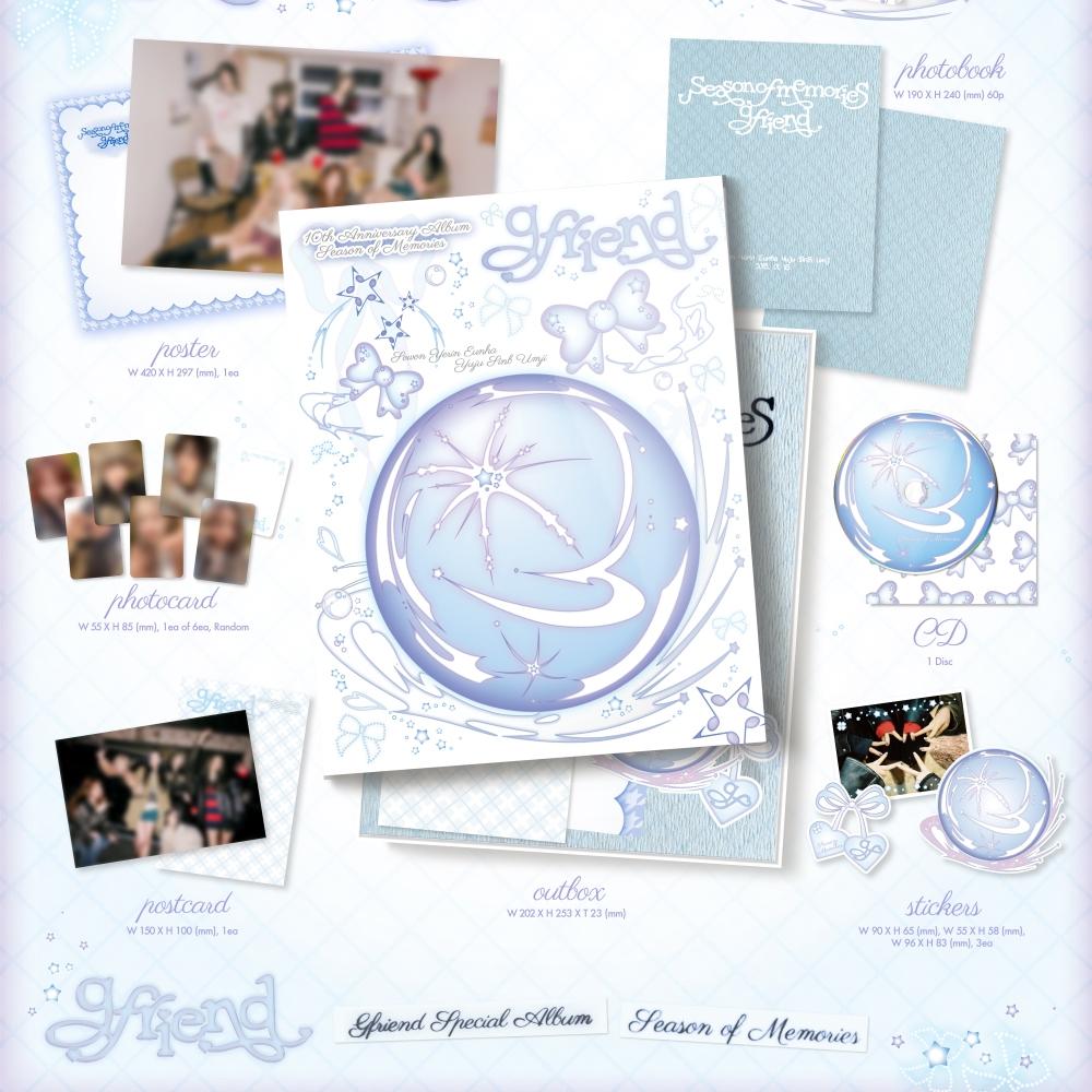 Gfriend - Special Albums [ Season Of Memories ]