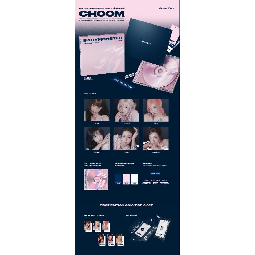 Sixkshop Babymonster 3rd Mini Album [choom]