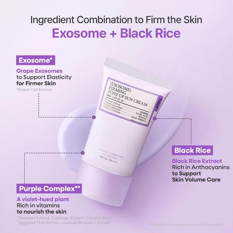 Fully Official Exosome Firming Tone-up Sunscreen 50ml