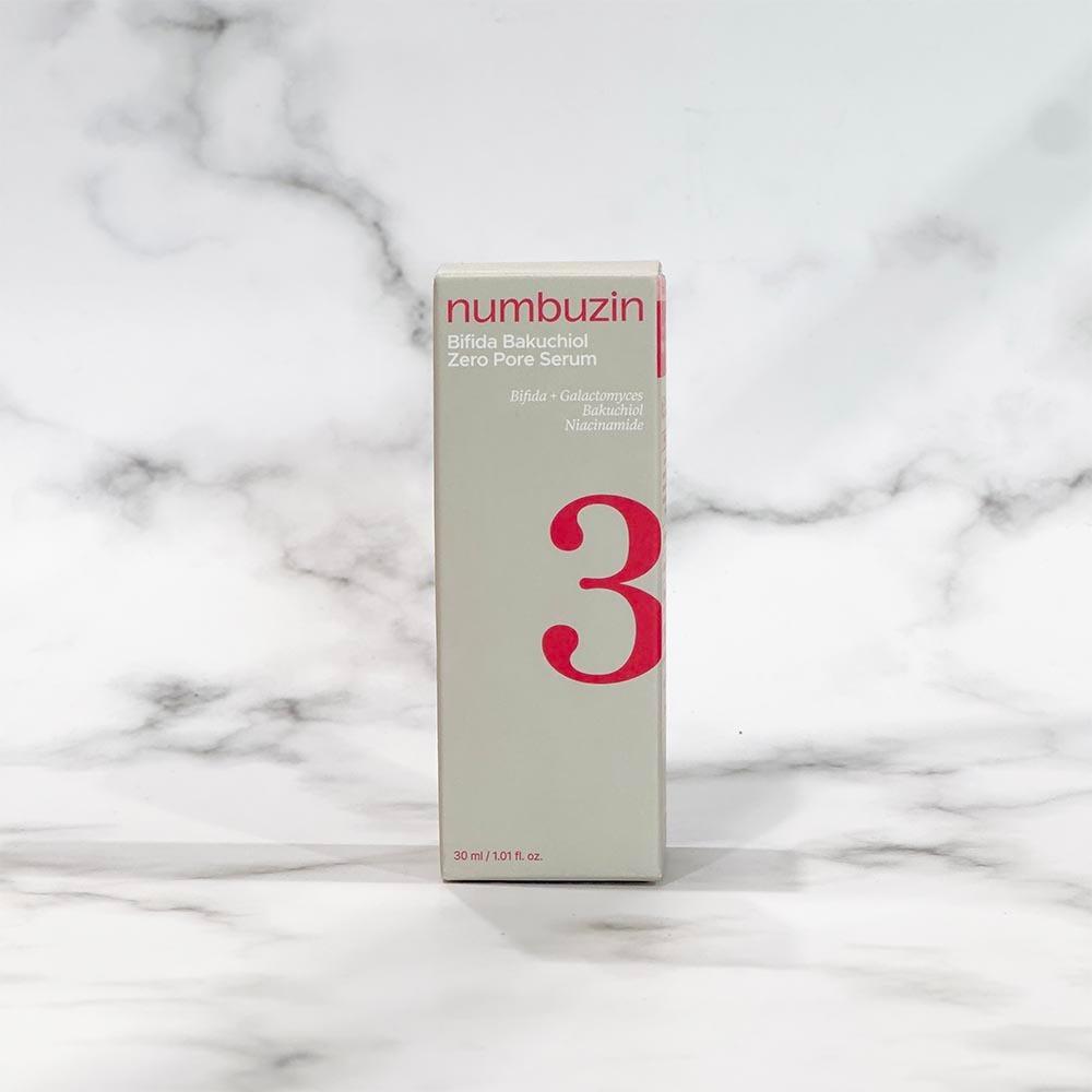 Numbuzin No.3 Bifida Bakuchiol Zero Pore Serum 30ml