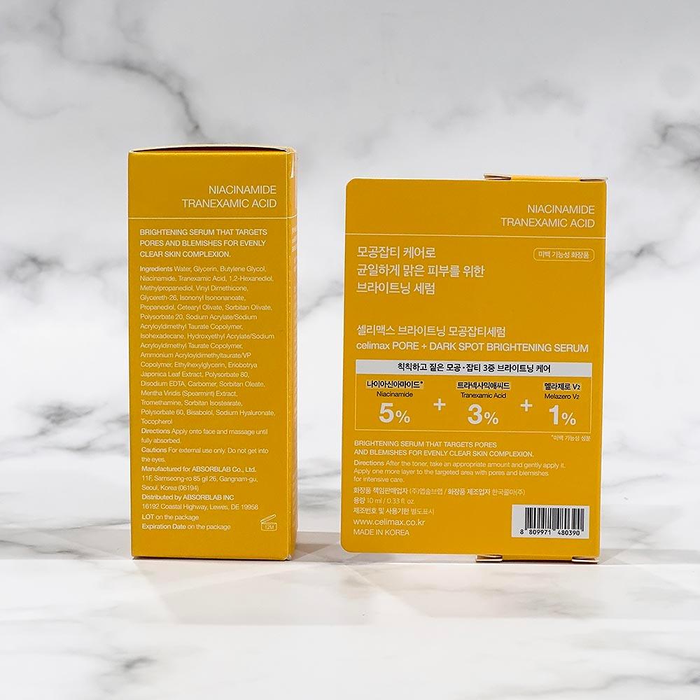 Celimax Pore + Dark Spot Brightening Serum (30ml/10ml)