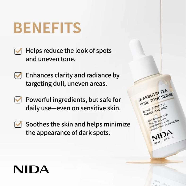 Nida Α-arbutin T Pure Tone Serum 50ml