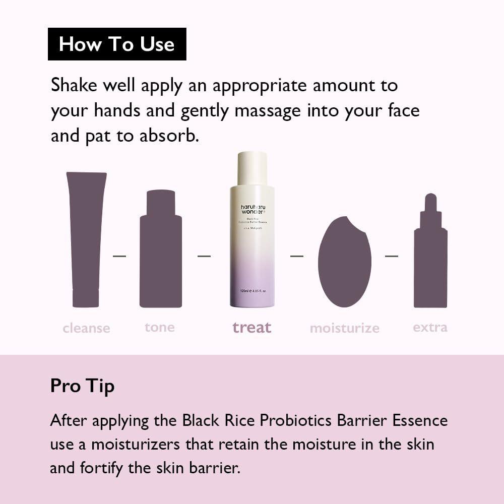 Haruharu Wonder Black Rice Probiotics Barrier Essence 30ml