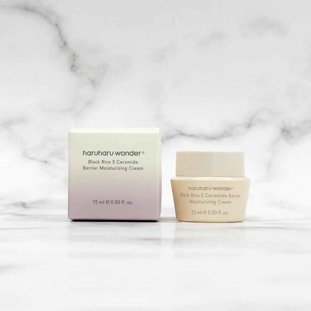 Haruharu Wonder Black Rice 5 Ceramide Barrier Moisturizing Cream 15ml/50ml