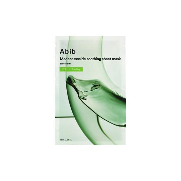 Abib Essential Fit Hyaluronic/vita C/madecassoside Mask Sheet 27ml