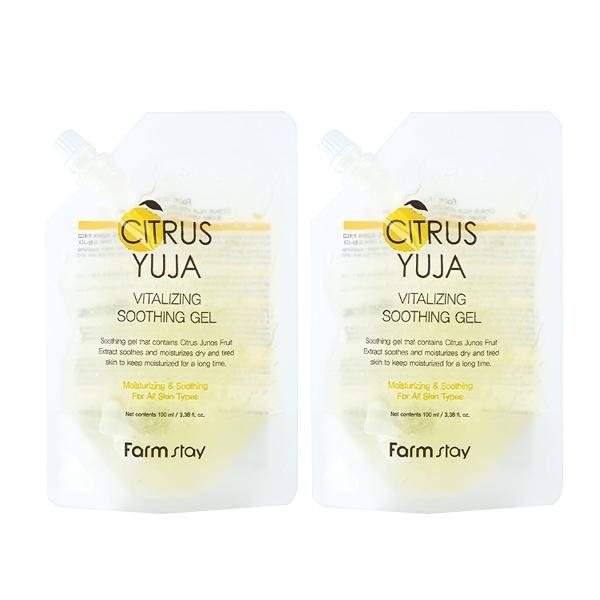 Farmstay Citrus Yuja Vitalizing Soothing Gel 100ml