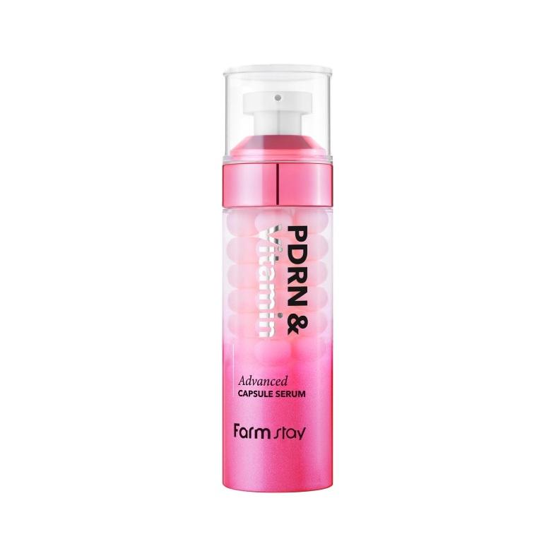 Farmstay Pdrn Vitamin Advanced Capsule Skincare Serum 55ml/Cream 55ml
