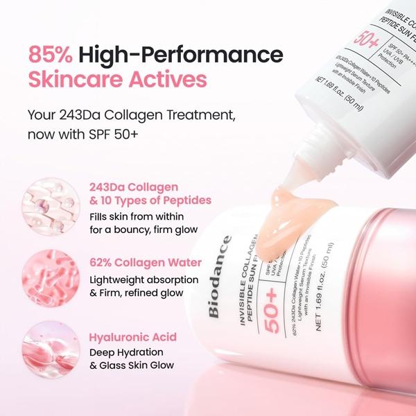 Biodance Invisible Collagen Peptide Sun Serum 50ml