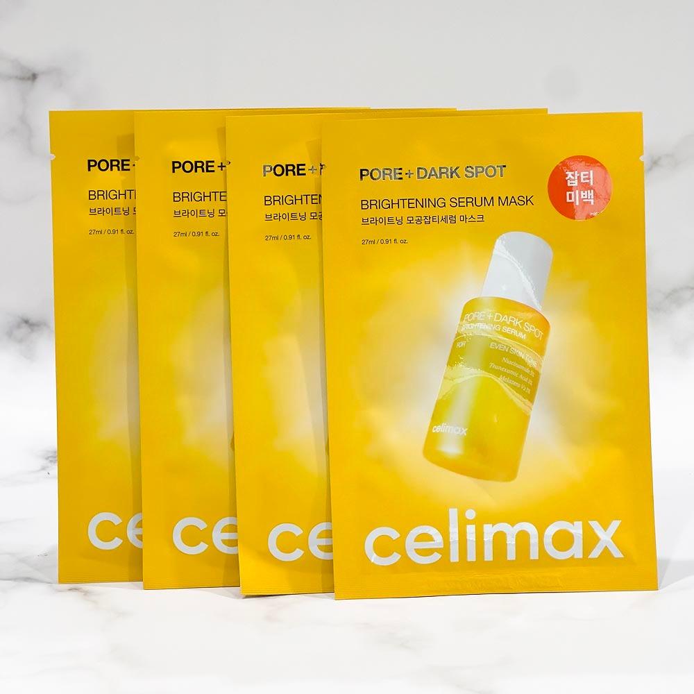 Celimax Brightening Pore Blemish Serum Mask 1EA/4EA Sheet