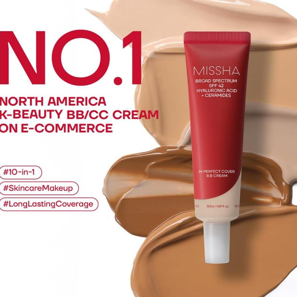Missha M Perfect Cover Bb Cream Spf42 Pa+++ 20ml/50ml Embalagem Em Renovação