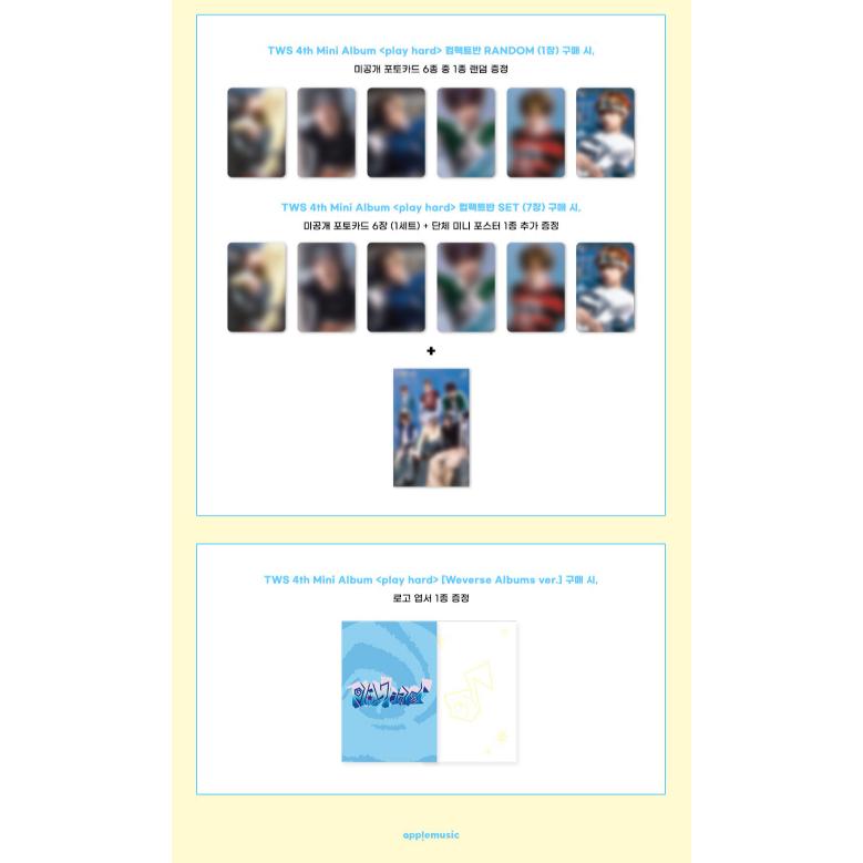 Tws 4th Mini Album Play Hard
