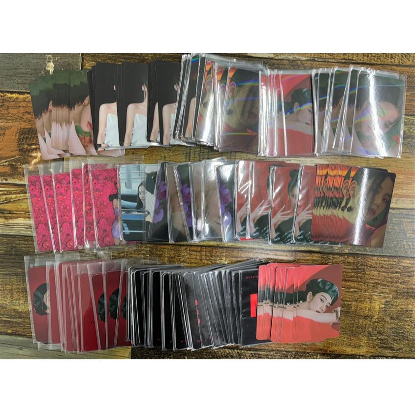 (somente Cartão De Fotos Aleatório) Blackpink Jisoo-1o Álbum Único [me]