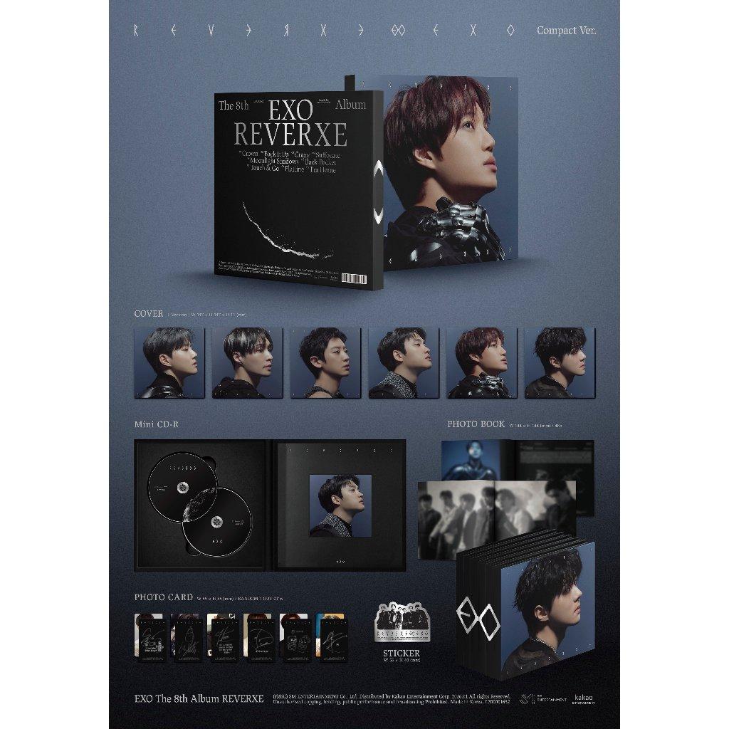 (Lucky Draw/Pob Compact Ver) Exo 8th Full Album [ Reverxe ]