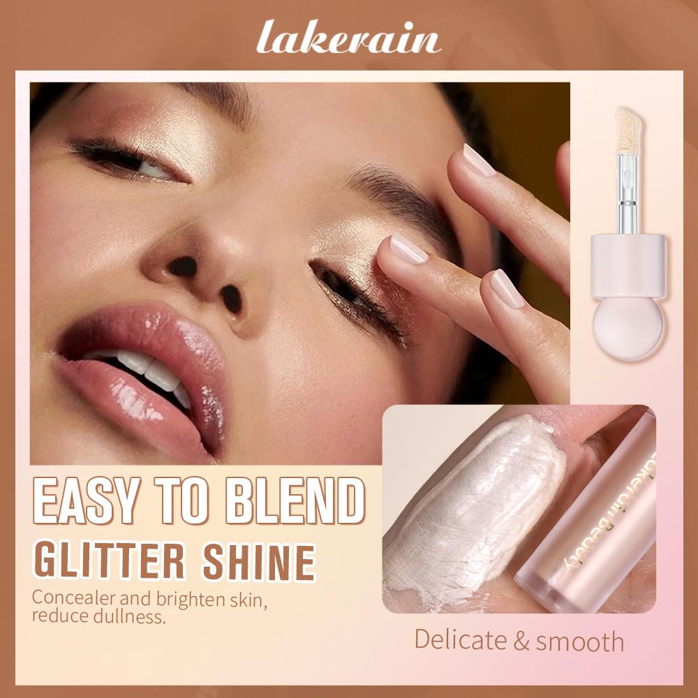 Lakerain Iluminador Líquido Luminizador Para Corpo Rosto Contorno Bronzer Brilho Beleza