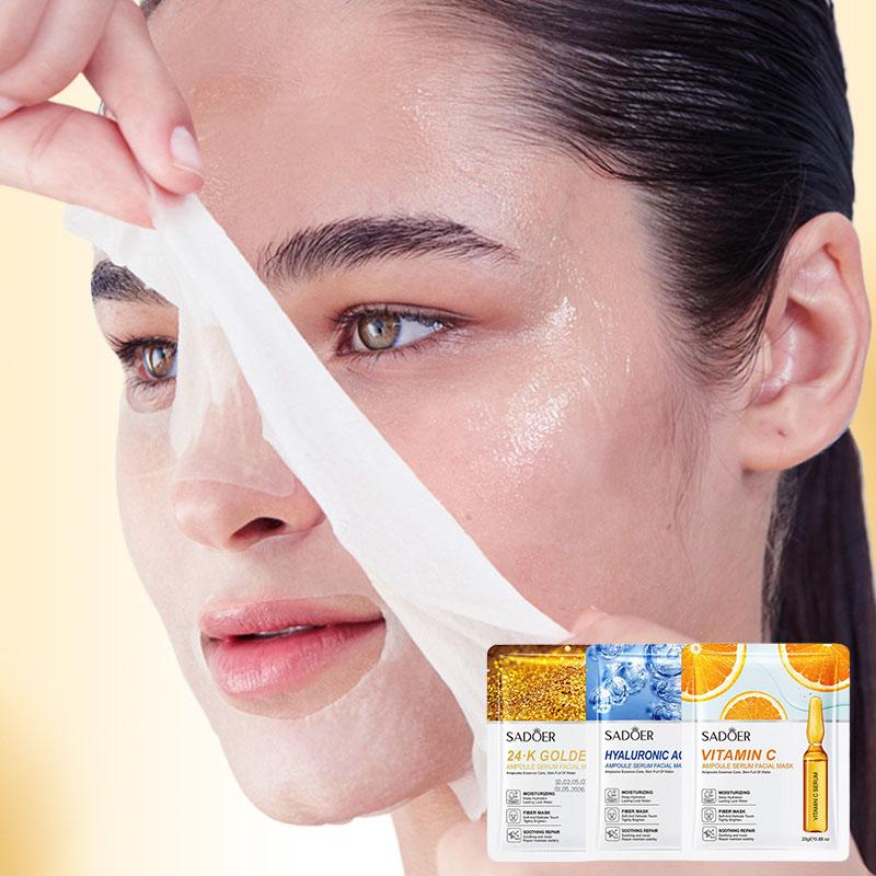 Sérum Facial De Ácido Hialurônico Ouro + Vitamina C 25g Clareador E Hidratante