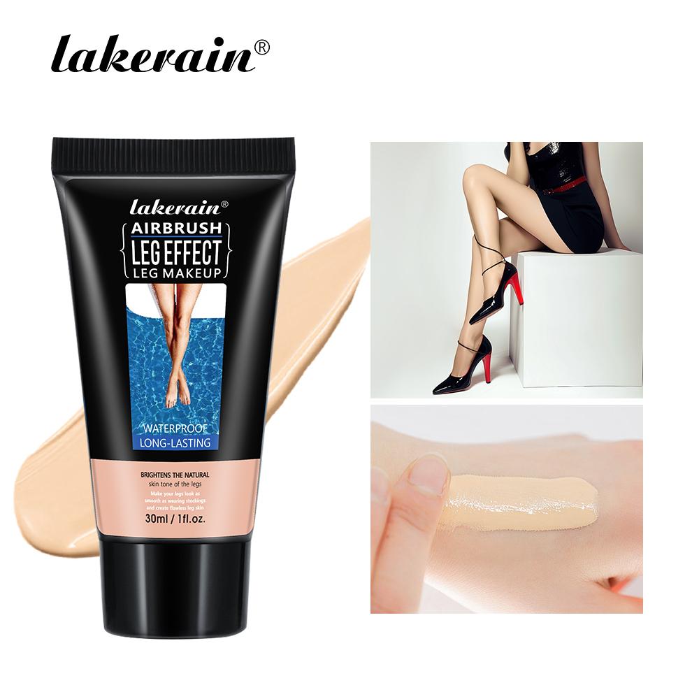 Lakerain Maquiagem Para Pernas Corretivo Impermeável Que Uniformiza O Tom Da Pele E Bronzeia As Pernas