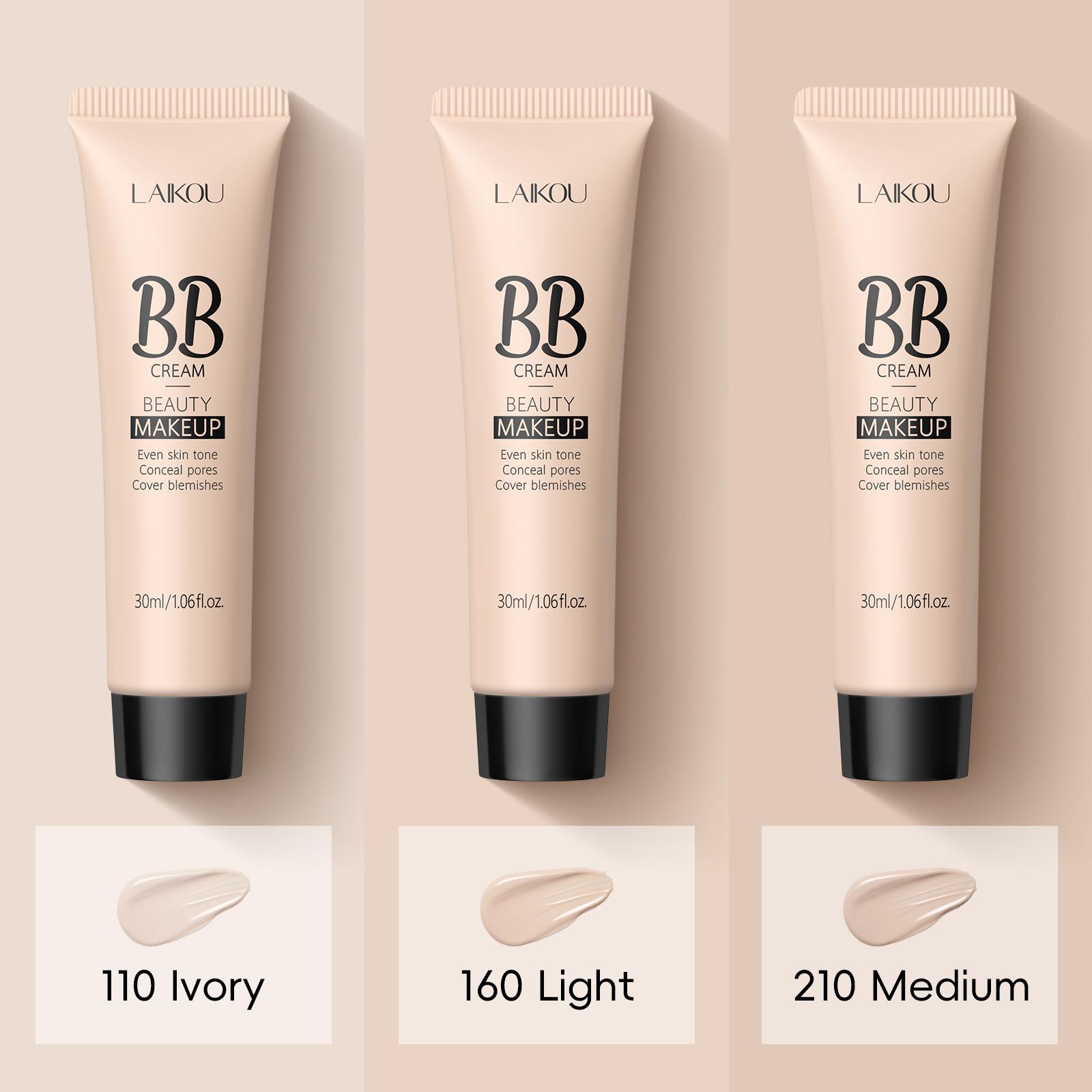 Lai Kou Base Bb Cream À Prova D Água Base Corretiva De Longa Duração Com Controle De Oleosidade - 30ml
