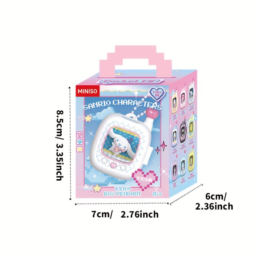 Miniso Sanrio Série - Pocket Elves Hello Kitty Kuromi Figuras Caixa Cega Chaveiros Presente Brinquedo Infantil