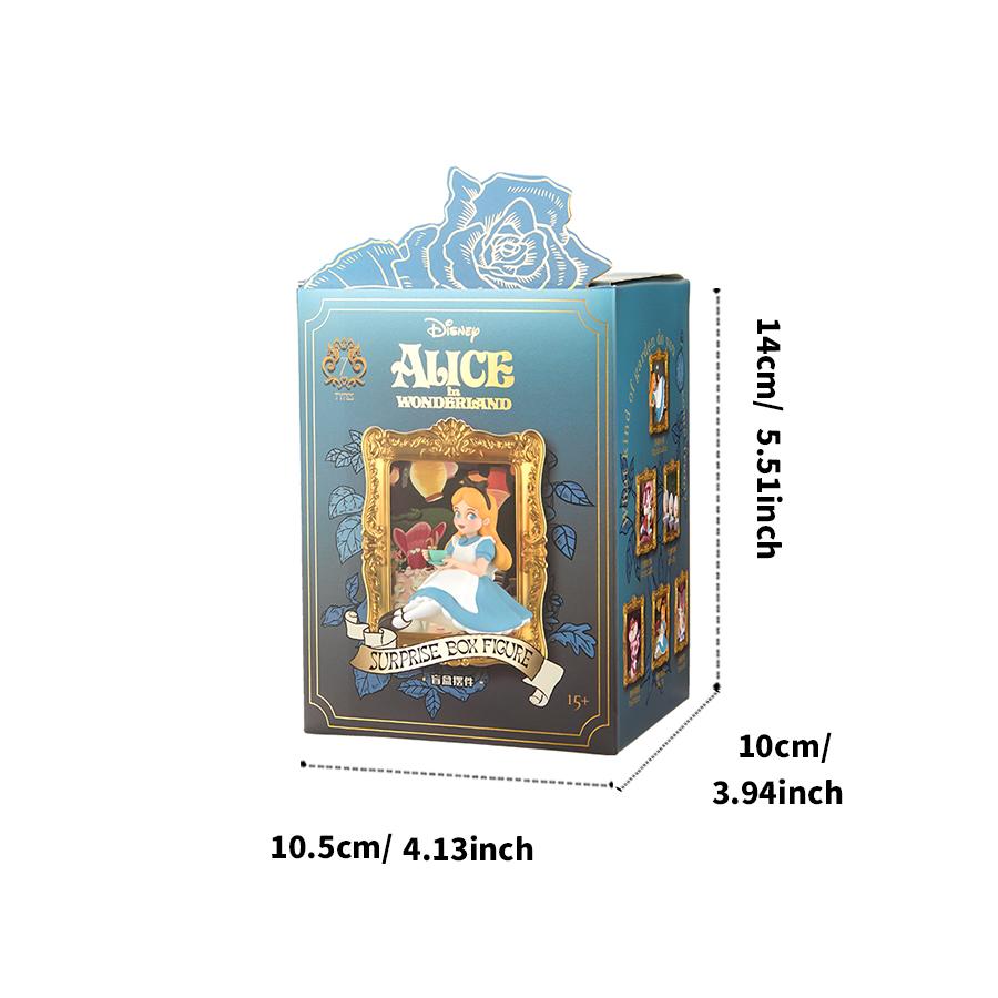 Miniso Disney Galeria De Arte De Alice No País Das Maravilhas - Figuras Colecionáveis Aleatórias De Alice E Coelho