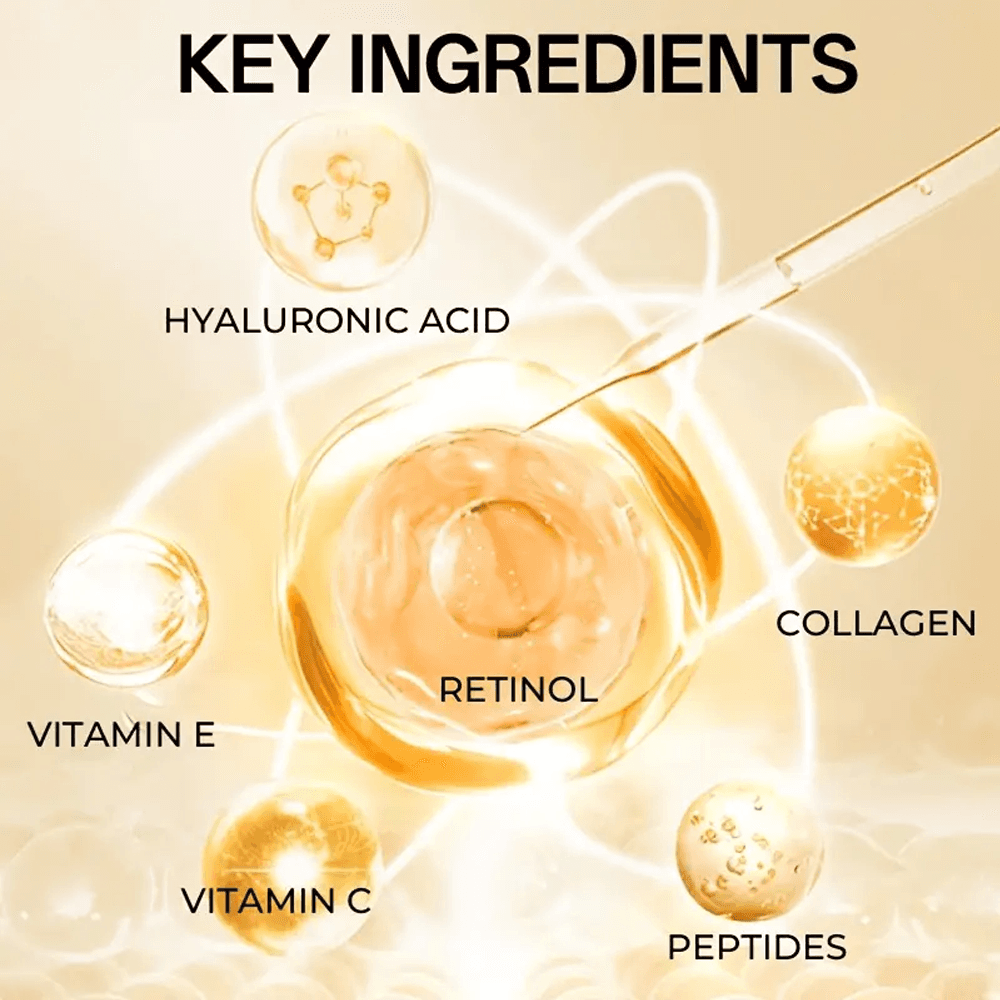 Yuitikue Retinol Colágeno Hidratante 60G Firme Aperte Elevador Antienvelhecimento Creme Facial Para Todos Os Tipos De Pe